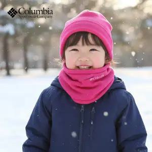 [컬럼비아] 정품 유아 넥워머 핑크 목토시 머플러 어린이 키즈 목도리 바라클라바
