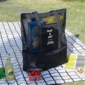 [라일리] Rly 바캉스가방 수영장방수가방 아이스 메쉬백  42205670)