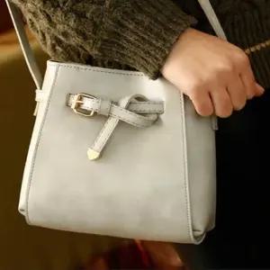 여성 크로스 미니 핸드백 핸드폰 가방 박스 캔버스 백 (W2E99A1)