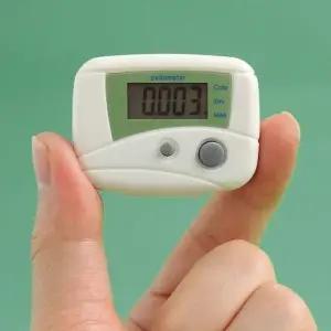 디지털 자동 만보기 칼로리 만보계 클립형