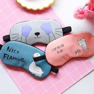 캐릭터 수면안대 암막안대 눈가리개 귀여운 고양이