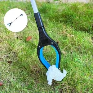 집게 클립 긴집게 청소 접이식 폴딩집게 긴쓰레기 집게손 2단 수작업 정리용 다용도