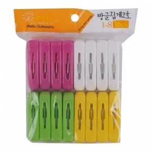 다용도 집게 국산 빨래 옷