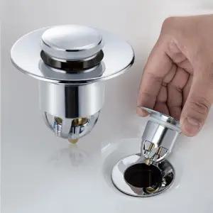 물마개 세면대 배수구 트랩 폽업 팝업