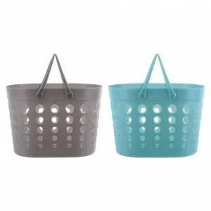 이동식 국산 빨래 말랑말랑 소프트 고무 모던 세탁 물 바구니 가벼운 빨랫감