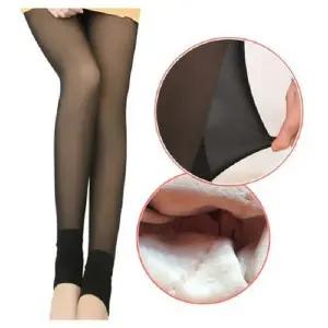 [아우트]여성 레깅스 착시스타킹 융털안감