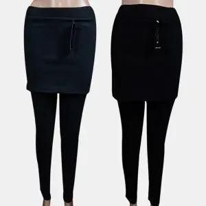 [아우트]H라인 여성레깅스 융치마 레깅스