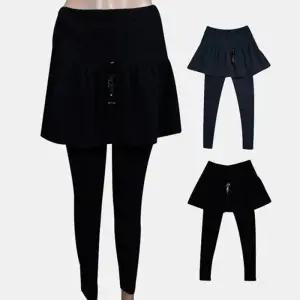 [아우트]레깅스 플레어 치마레깅스 2컬러