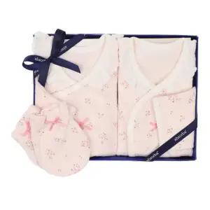 [갤러리아] (압소바,임신축하,태교,출산)솔솔모달배냇슈트+저고리+손싸개(A2C-50119)