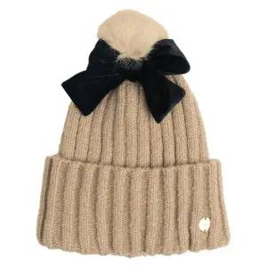 [갤러리아] 빈(BEEN) BZ64AH01BG 베이지 리본 방울 비니