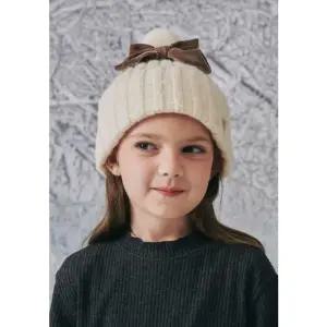 [갤러리아] 빈(BEEN) BZ64AH02IV 아이보리 리본 방울 비니