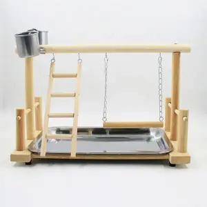 [콩심팥심]새장용품 앵무새집 횟대 그네 앵무새 놀이터