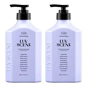 럽센트 바디워시 어텀비치 시솔트머스크향 500ml, 2개