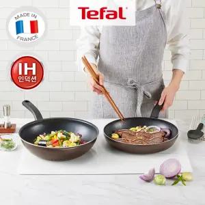 [브랜드위크] 테팔 인덕션 라이트쿡 프라이팬 5종 택1 / 팬22 24 28 30 웍28