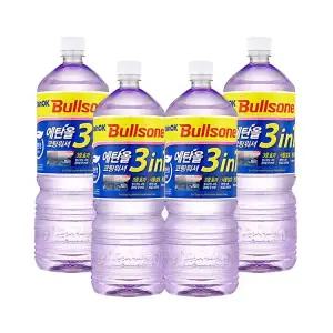 [내일도착]Rain Ok 에탄올 3in1 코팅 워셔 1800ml, 4개입