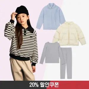 20%쿠폰 본사공식 폴햄키즈 패딩/핫스킨/기모맨투맨 겨울 핫세일