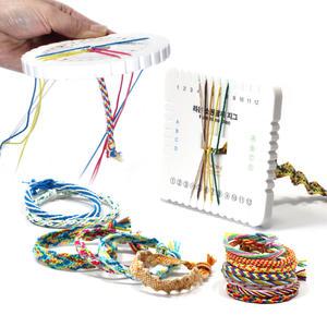 [라온매듭키트] 소원팔찌 만들기 DIY 미산가(지그+실+설명서)