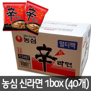 농심 신라면 1박스 (멀티팩/40개입)