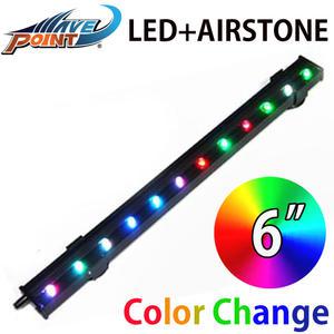 LED 에어스톤 6인치 /어항 수중등 조명 분사기 기포기