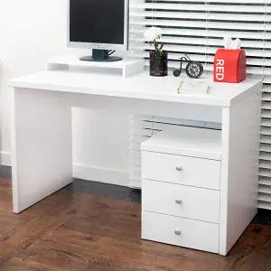 바오 1인용 일자 학생 컴퓨터책상 국내생산