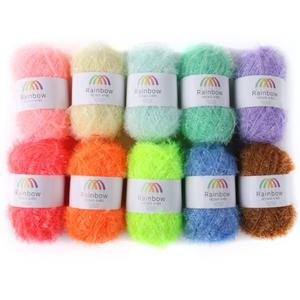 레인보우 수세미실 10볼 B세트/털실/뜨개실/손뜨개/뜨개질/수세미뜨기