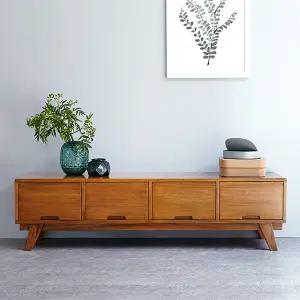 클레이 원목 TV 거실장 1500 티비다이