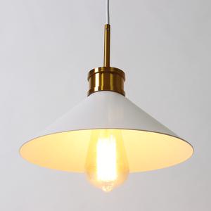 카페조명 차노 1등 펜던트 화이트 갓등 줄조명 식탁등