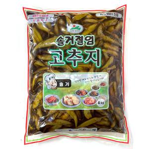 솔거 고추지 16kg(4kgx4팩) /간편하고 맛있는 반찬!