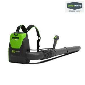 그린웍스 80V 충전식 백팩 브로워 충전 브로아 송풍기 무선 부로아 낙엽 청소 제설