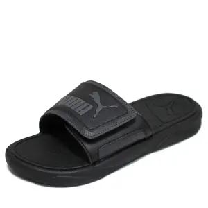 PUMA 로얄캣 컴포트 벨크로 벨크로 남성 여성 공용 사무실 스포츠 슬리퍼 블