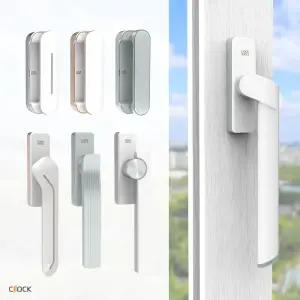 LG 한화 KCC 등 호환가능한 클락 자동핸들 샷시손잡이 셀프교체 인테리어필수품