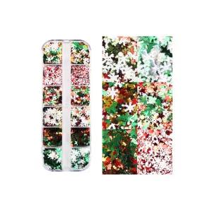 레진아트/네일아트/X MAS 크리스마스글리터반짝이세트