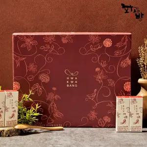[화과방] 홍삼양갱세트 2호 45gX16개입 (+쇼핑백) / 프리미엄 선물세트 부모님 간식 명절