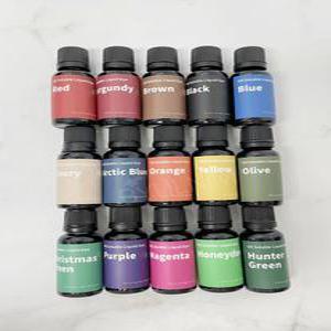 캔들 고농축 지용성 액체 염료(색소) 20ml 15색 (스포이드 포함) 향초 만들기 DIY 재료