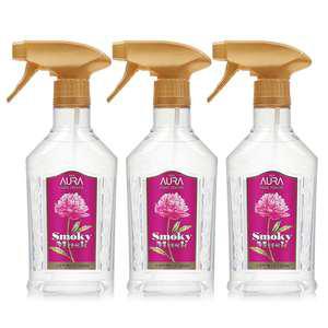 아우라 섬유향수 스모키머스크, 400ml, 3개