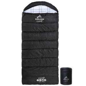 에밀리온 케이프 후드 침낭 동계 캠핑 겨울 사계절 연결 차박 이불