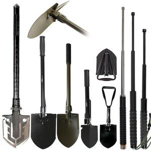 야전삽 캠핑삽 군용 야삽 접이식삽 삼단봉 호신용봉