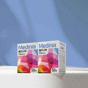 메디니아 혈당시험지 측정지 2박스 100매