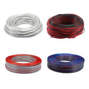 LED 전선 100M 2P 3P 4P 투명 네오픽셀 RGB 전선