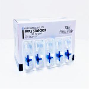 협성 3WAY 스탑콕 3way stopcock 50개 수액연결커넥터