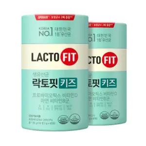 [혜택가 34,430원] 종근당건강 락토핏 키즈 60개입, 2개