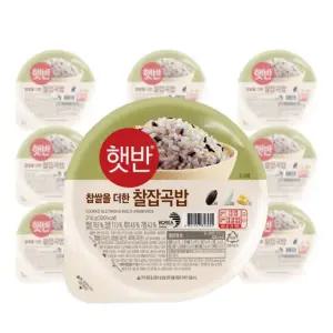 CJ제일제당 햇반 매일찰잡곡밥 210g 24개
