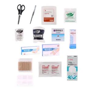 구급약품세트 14종 구급약 상비약 세트 응급키트 비상약품