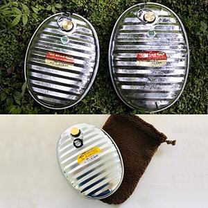 오노에제작소 유단포 보온 물주머니 브라운커버 2.4L