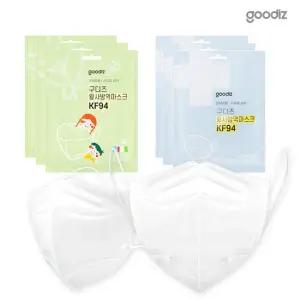 구디즈 KF94 마스크 대형50매+소형50매(100매) 새부리/개별포장