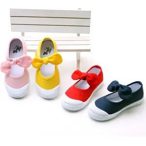 [보리보리/나린키즈]NR 리본 면실내화 유아 아동 어린이 졸업행사 유치원행사 학생 기본 실내화