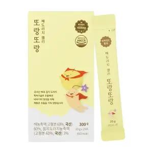 바라기 짜먹는 배도라지 젤리 스틱 또랑또랑 15포(15일분) 플라티코딘D 도라지배즙