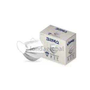 크리넥스 안심케어 마스크 대형 화이트 80개입x2개