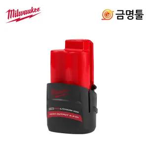 밀워키 M12 HB2.5 리튬이온배터리 12V 2.5AH 고출력밧데리 M12 FQID-632C 호환용