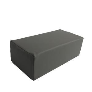 HE 그레이 레자 사각중간베개 진료 진찰 물리치료실 거북목 일자목 마사지샵 찜질방 한의원 병원용 베개